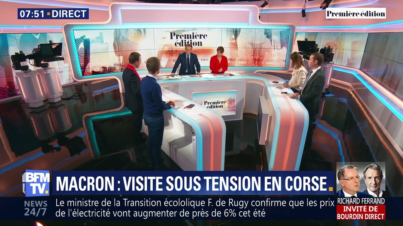 L'édito de Christophe Barbier: Macron, visite sous tension en Corse