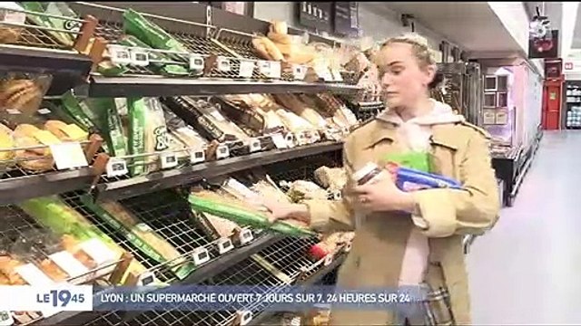 Et si nos supermarchés étaient ouverts 24h/24 ? La ville de Lyon fait le test... et ça marche ! Regardez