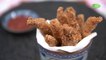 Chicken Fries Recipe - Crispy Chicken French Fries In Telugu - Crispy Snack Recipe