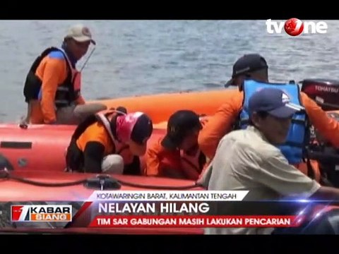 Pencarian Nelayan Hilang di Terkendala Cuaca Buruk