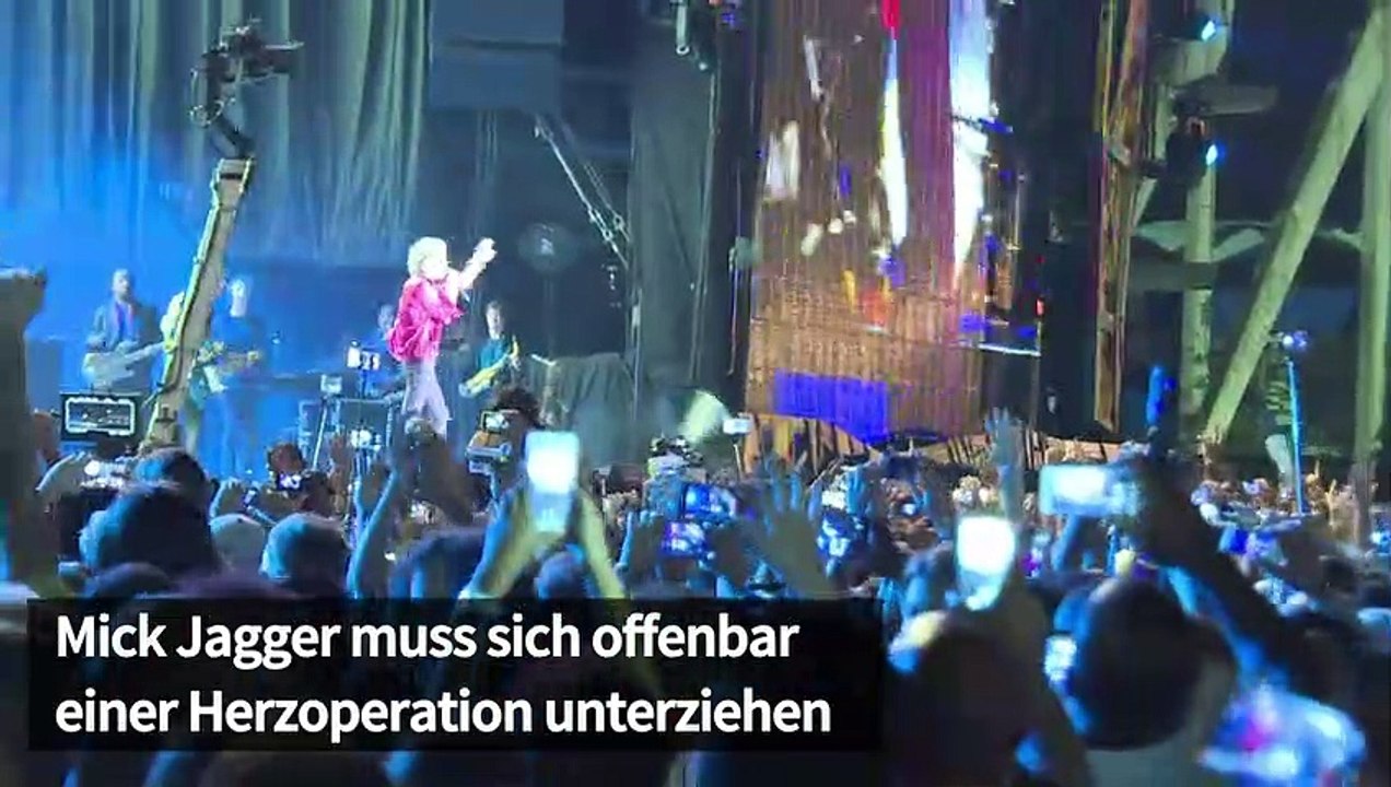 Mick Jagger muss am Herzen operiert werden