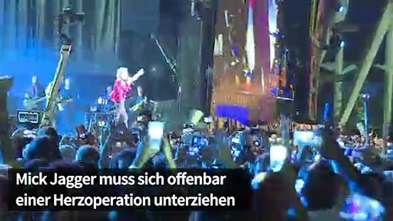 Mick Jagger muss am Herzen operiert werden