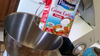 Chantilly inratable au Mascarpone au robot classique