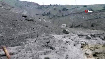 Şırnak’ta heyelan, evler toprak altında kaldı