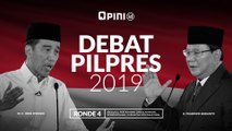 Full Live Streaming Debat Pilpres Jilid 4 - Jokowi vs Prabowo