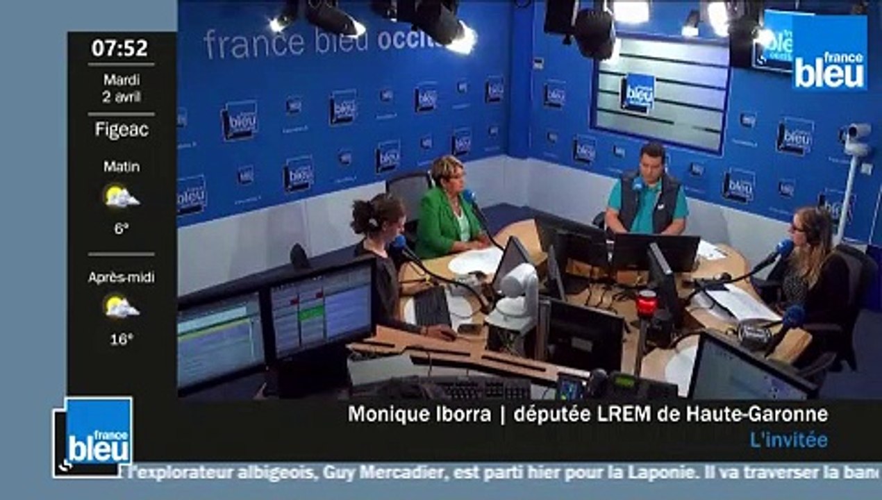 Monique Iborra, députée LREM de Haute-Garonne invitée ce 2 avril.