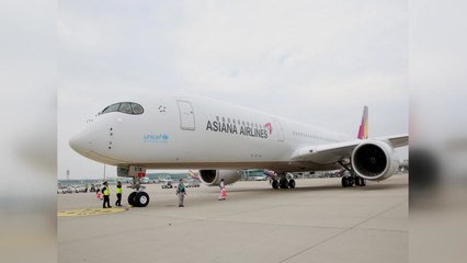 [기업] 아시아나항공 '고효율' A350 7호기 도입 / YTN