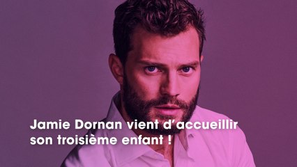 Jamie Dornan (50 Nuances de Grey) : papa pour la 3ème fois, il fait une révélation !