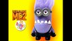 Evil Purple Minion Chomper Despicable Me 2 McDonalds Happy Meal Toy - Unboxing Demo Review