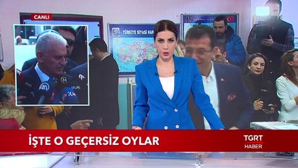 Binali Yıldırım Geçersiz Oy Sayısını Açıkladı