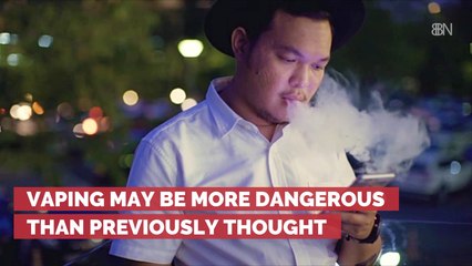 Vaping Is Not Even As Safe As First Thought