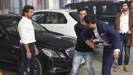 Karan Singh Grover shoots for movie Aadat Diaries: Watch Video | FilmiBeat