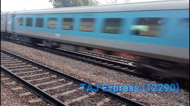 Indian Railway - TAJ Express (12280) _ DURG JAT Express (18215)