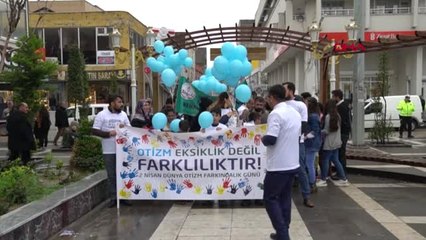 Şırnak Silopi'de Otizmliler İçin Gökyüzüne Mavi Balon