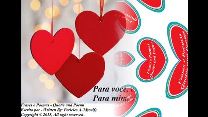 Para você, eu sou eu. Para mim... [Frases e Poemas]