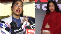 Sameera Reddy wants baby girl during lunching event in Mumbai; Watch Video | FilmiBeat