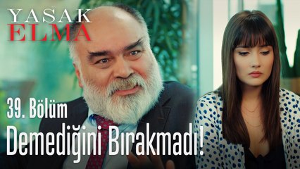 Dündar'ın babası demediğini bırakmadı - Yasak Elma 39. Bölüm