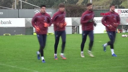 Spor Trabzonspor'da Neşeli Antrenman
