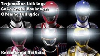 Terjemahan Lirik Lagu GoGo Sentai Boukenger OPening Full Lyrics