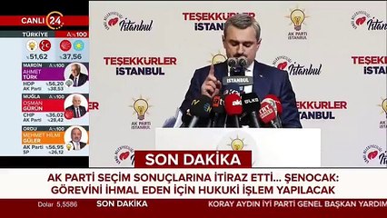 AKP itirazın dozunu kaçırdı: "Bir sandıkta 25 bin oy geçersiz sayılmıştır"