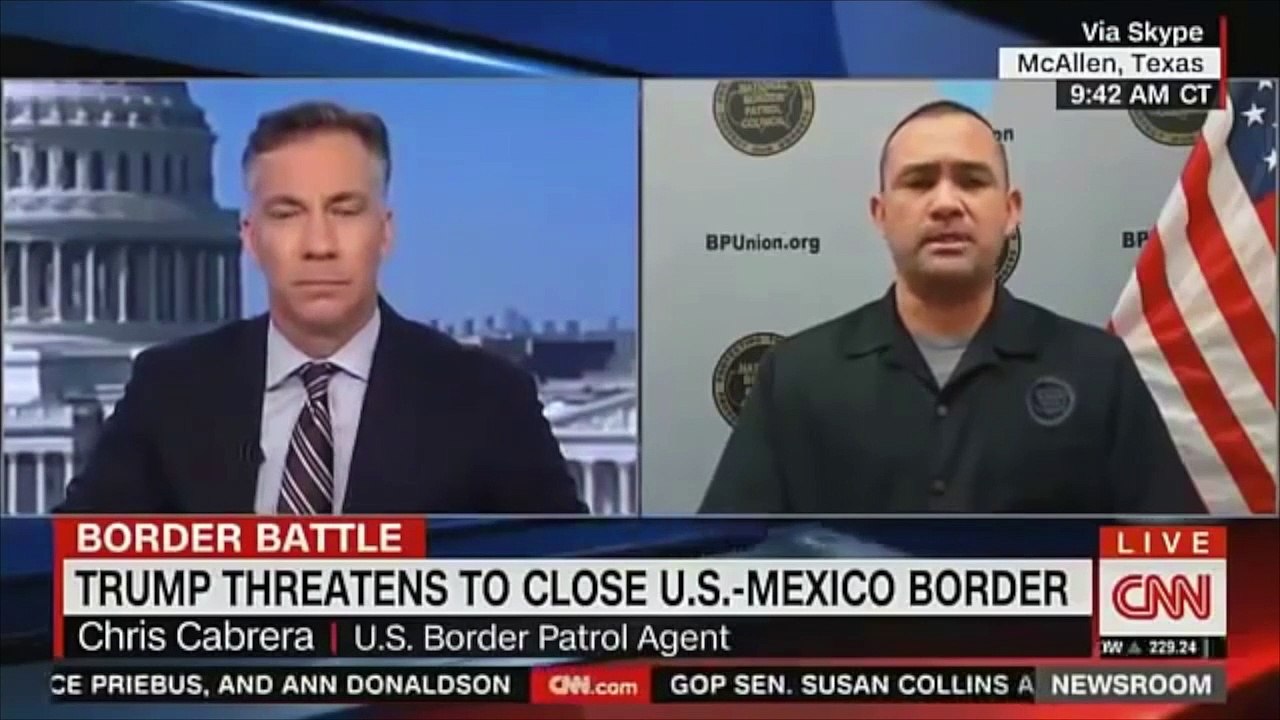 Border Agent says you wouldn't believe how bad it is