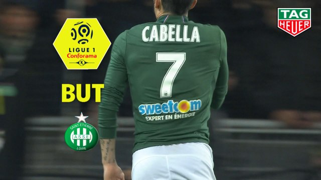 But Rémy CABELLA (24ème) / AS Saint-Etienne - Nîmes Olympique - (2-1) - (ASSE-NIMES) / 2018-19