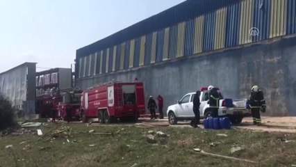 Kocaeli'de Fabrika Yangını