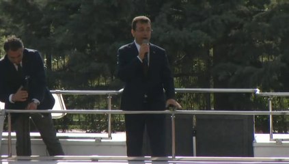 Ekrem İmamoğlu / 2 Nisan 2019 /  Ankara konuşması