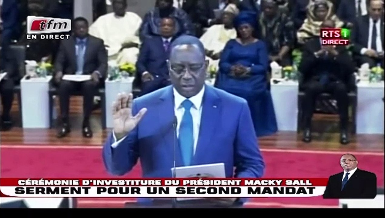 Ecoutez la prestation de serment du Président Macky SALL à Diamniadio