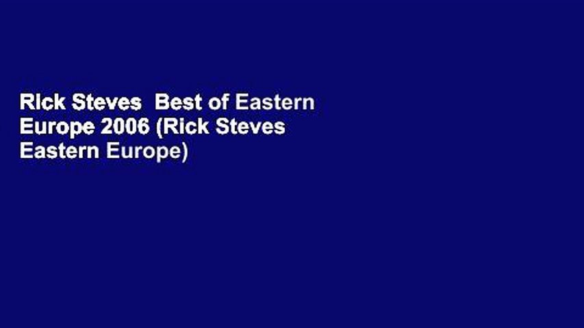 Rick Steves  Best of Eastern Europe 2006 (Rick Steves  Eastern Europe)