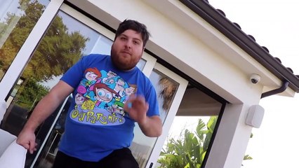 SLIP N SLIDE IN BACK OF MOVING TRUCK!!