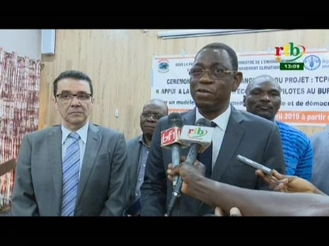 RTB/Lancement du projet TCP-BKF-3703 par la FAO et le ministère en charge de l’environnement