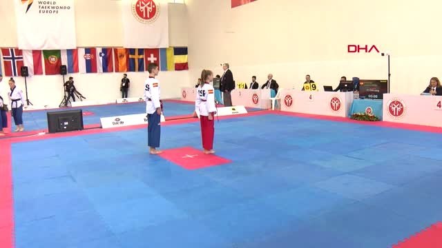 Spor 14'üncü Avrupa Tekvando Poomsae Şampiyonası Başladı