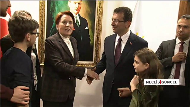 Ekrem İmamoğlu, İYİ Parti Genel Başkanı Meral Akşener ile görüştü / 2 Nisan 2019