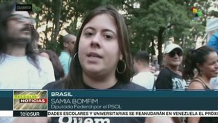 Brasil marcha contra apología de Bolsonaro a la dictadura