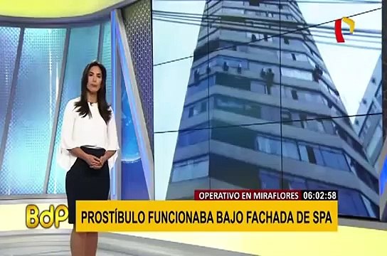 Miraflores: intervienen prostíbulo que funcionaba bajo fachada de spa