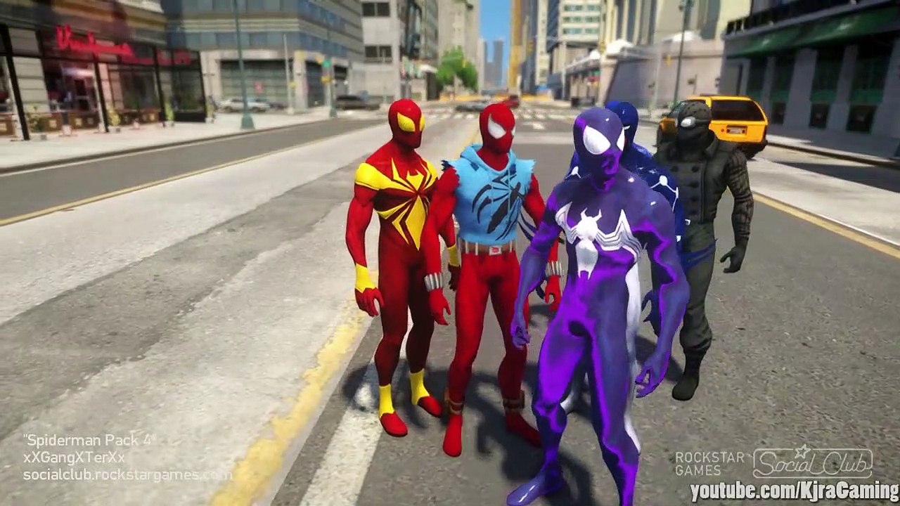 Spiderman Costume Pack - 6 Spider-man Suit