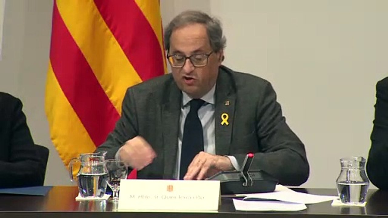 Admitida la querella contra Torra por presunta desobediencia