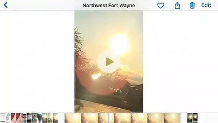 TWO SUNS IN NE INDIANA (red planet )