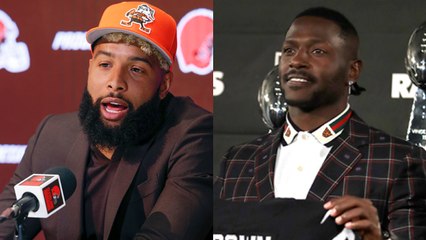 A.B. vs. OBJ: Which receiver was the bigger offseason pickup?