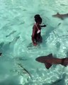Quand on a pas peur des requins, voici ce que ça donne ! Renversant !