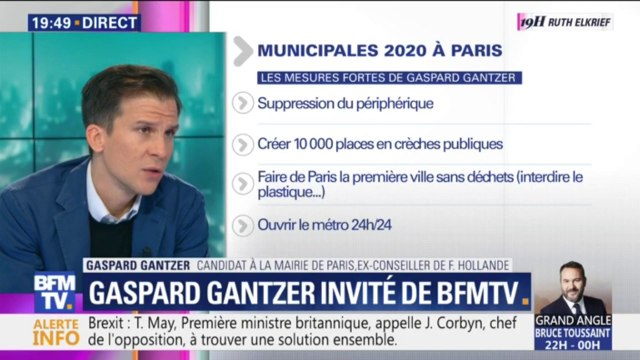 Gaspard Gantzer, candidat à la mairie de Paris: Il faut dépolluer les métros