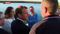 Emmanuel Macron courtise les Bretons pour le Grand débat