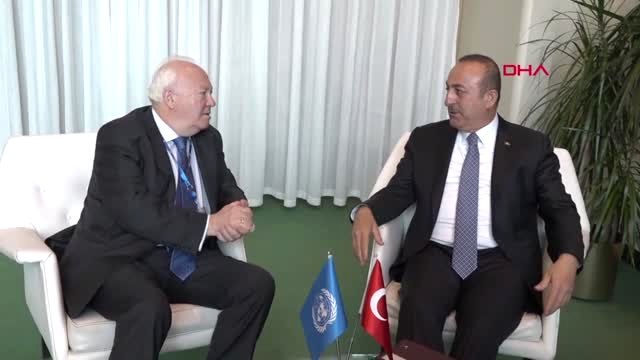 Dha Dış - Bakan Çavuşoğlu, Medeniyetler İttifakı Yüksek Temsilcisi Miguel Moratinos'u Kabul Etti