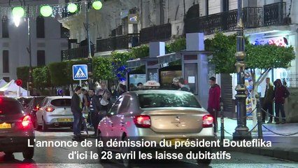 Algérie: méfiance après l'annonce de la démission de Bouteflika