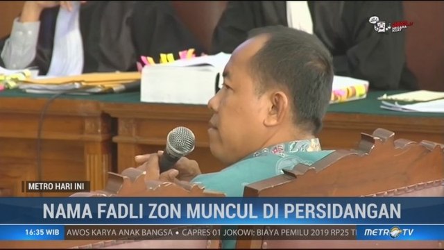 Nama Fadli Zon Disebut dalam Sidang Ratna