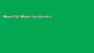Moon Fiji (Moon Handbooks)