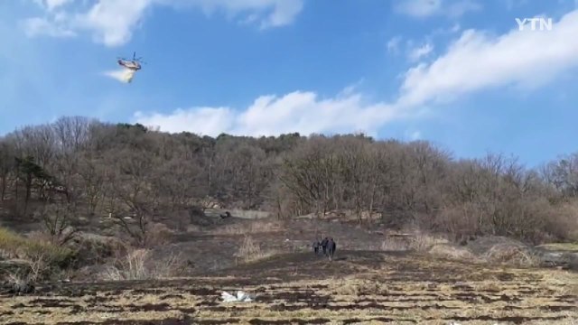 산불로 1명 사망...빌라 화재로 1명 숨져 / YTN