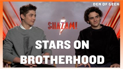 Shazam! (2019) - Stars Jack Dylan Grazer & Asher Angel on Their Starring Roles