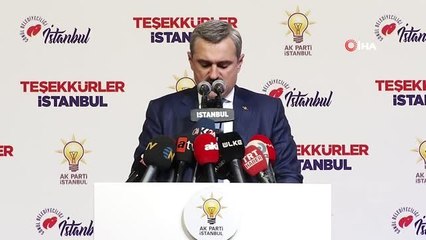 Скачать видео: AK Parti İstanbul İl Başkanı Bayram Şenocak: 